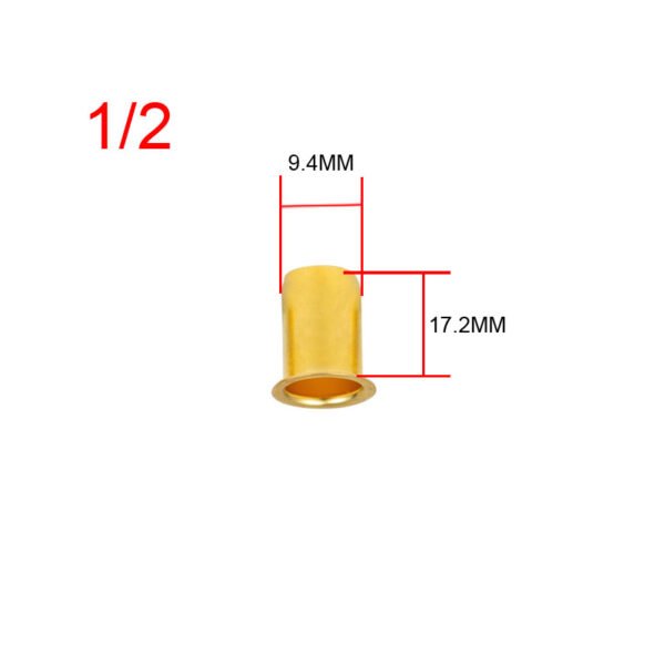20PCS Brass Tube OD Compression Fitting, Insert Tube Support Compression Sleeve Fitting for Air Fuel Water Gas Oil - Image 4
