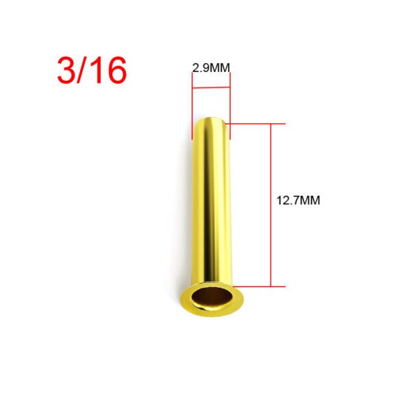 20PCS Brass Tube OD Compression Fitting, Insert Tube Support Compression Sleeve Fitting for Air Fuel Water Gas Oil - Image 3
