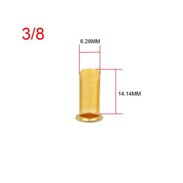 20PCS Brass Tube OD Compression Fitting, Insert Tube Support Compression Sleeve Fitting for Air Fuel Water Gas Oil - Image 5