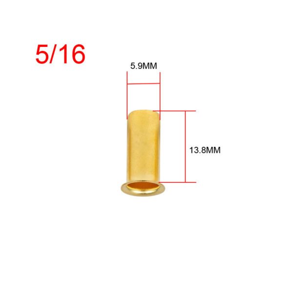 20PCS Brass Tube OD Compression Fitting, Insert Tube Support Compression Sleeve Fitting for Air Fuel Water Gas Oil - Image 6