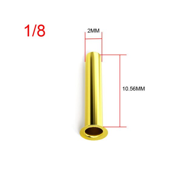 20PCS Brass Tube OD Compression Fitting, Insert Tube Support Compression Sleeve Fitting for Air Fuel Water Gas Oil - Image 2