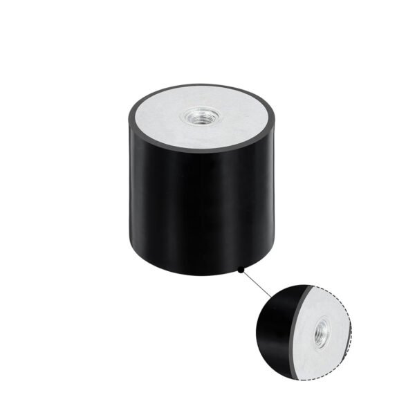 Thread Female Rubber Mounts, 2 pcs Vibration Isolators, Washers Replaces Anti Vibration Pads Flat Silent Block Base Block，Damper Shock Absorbers - Image 5