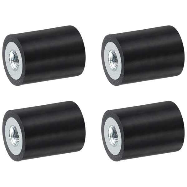 Thread Female Rubber Mounts, 2 pcs Vibration Isolators, Washers Replaces Anti Vibration Pads Flat Silent Block Base Block，Damper Shock Absorbers - Image 4