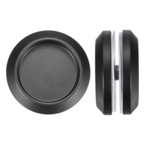 Round Sliding Glass Door Handle, 304 Stainless Steel Back-to-Back Bathroom Door Handles Pull Knob with Screw for Shower Balcony Office Sliding Doors