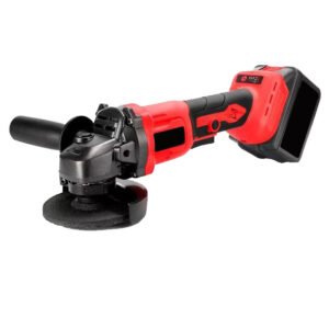 Angle Grinder 21V, Brushless Angle Grinder Cordless  with 2PCS  Battery , for Metal Wood Polishing Rust Removal