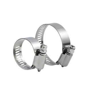 Adjustable 304 Stainless Steel Duct Clamps Hose Clamp Pipe Clamp Air Ducting Clamp worm drive hose clamps