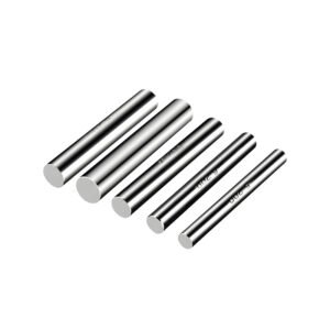 Pin Gage 1MM-1.5MM Gauge Dia  0.001mm Precision Gcr15 Bearing Steel Go No-Go Plug Gage Measuring Tools Pin Gauge for Measure Hole Diameter & Depth